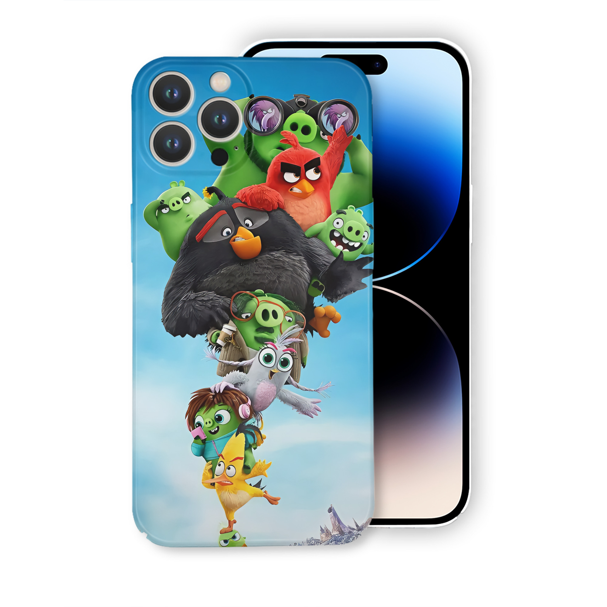 （画像用） Angry Birds アングリーバード 【iPhone 14シリーズ対応】ハードケース